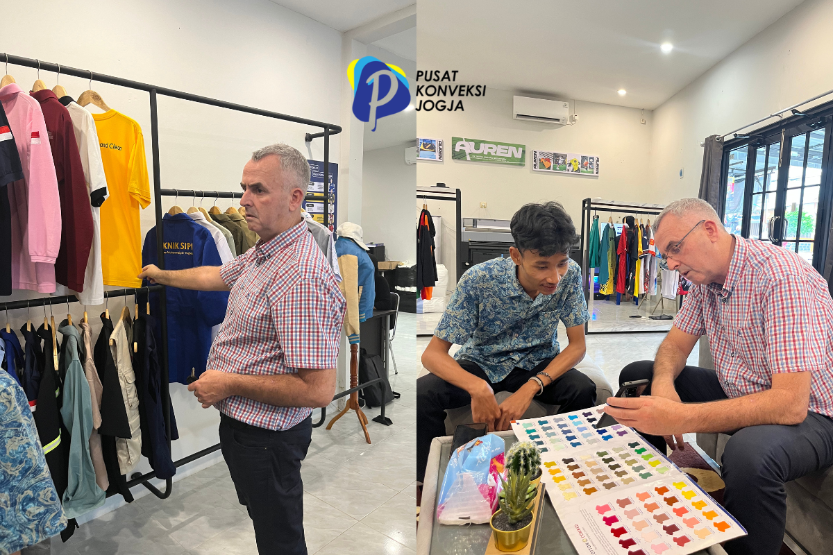 Pusat Konveksi Jogja Terima Pesanan Seragam Perusahaan ERP Solutions Internasional